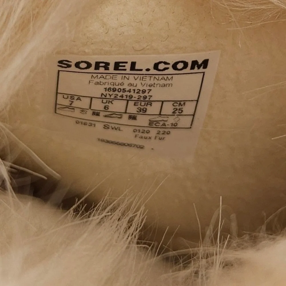 Sorel (Women's 7) Brown Tofino II Waterproof Winter Snow Rain Boots Faux Fur‎